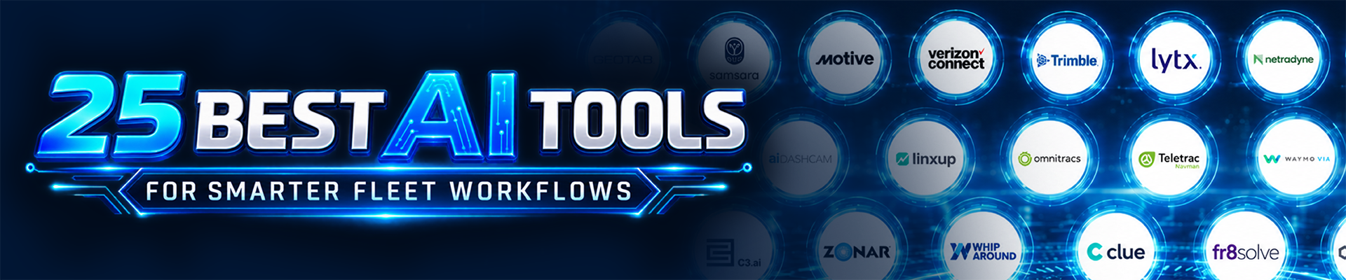 25 Best AI Tools for Smarter Fleet Workflows