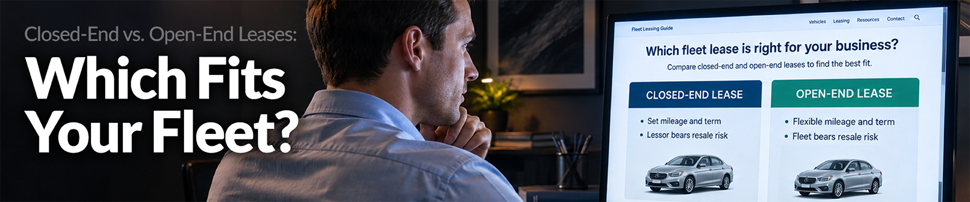 Closed-End vs. Open-End Leases: Which Fits Your Fleet?