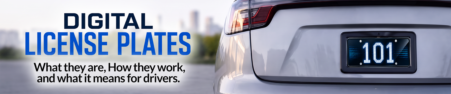 Digital License Plates 101: What Fleet Managers Need to Know