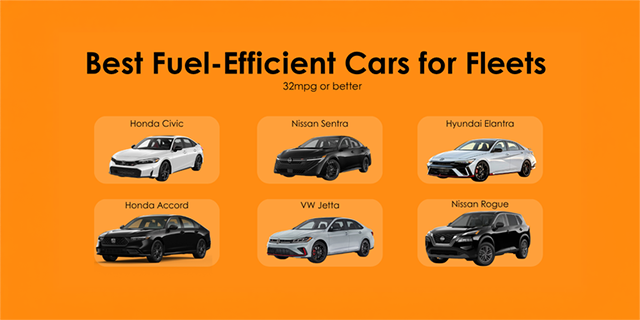 The Most Fuel-Efficient Cars for Fleets That Aren't Hybrids