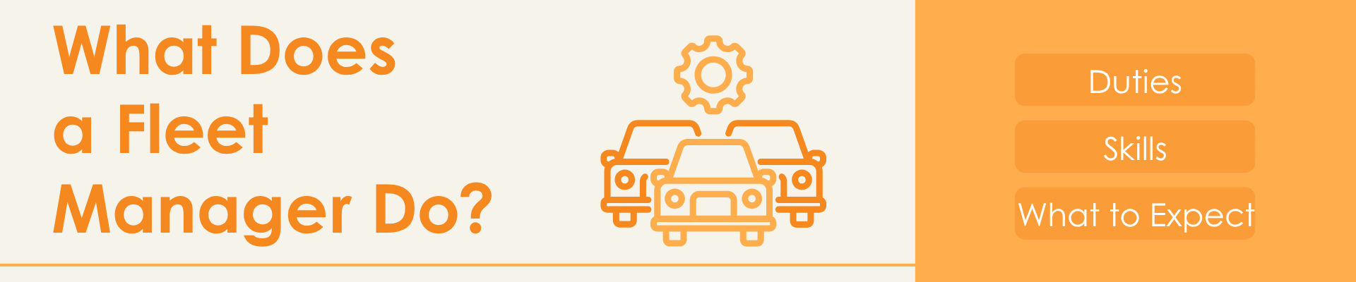 What Does a Fleet Manager Do?