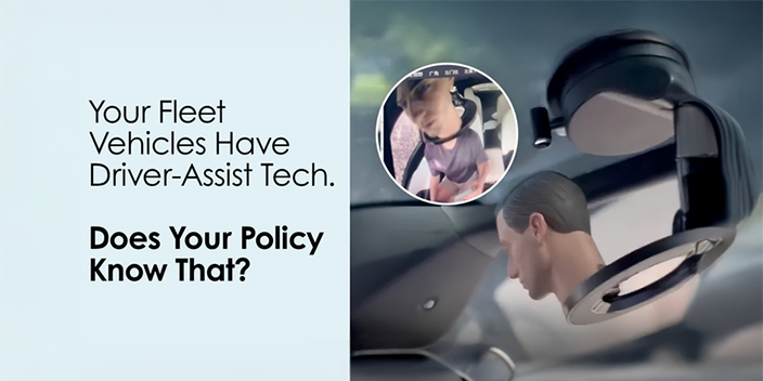 Os veículos da sua frota têm tecnologia de assistência ao motorista. Sua política sabe disso?